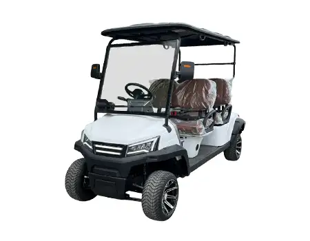 รถกอล์ฟไฟฟ้า ขนาด 4 ที่นั่ง รุ่น UE-04T ของบริษัท ยูเทคโนโลยี จำกัด หรือ U-TECH