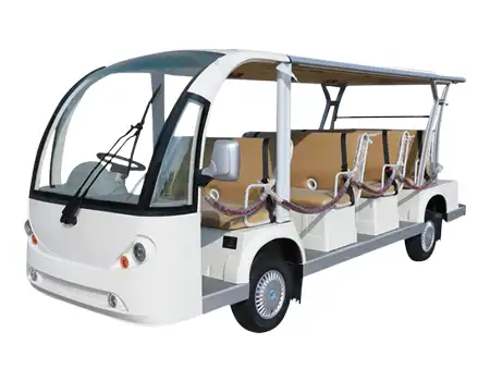 รถชมวิวไฟฟ้า ขนาด 12 ที่นั่ง รุ่น UE-12 ของบริษัท ยูเทคโนโลยี จำกัด หรือ U-TECH
