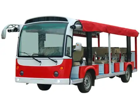 รถชมวิวไฟฟ้า ขนาด 23 ที่นั่ง รุ่น UE-23T ของบริษัท ยูเทคโนโลยี จำกัด หรือ U-TECH