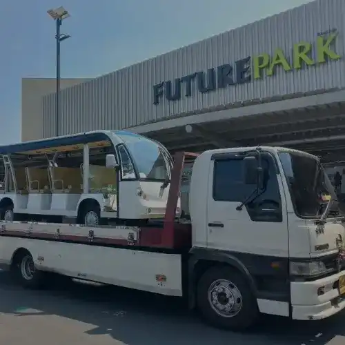 ห้างสรรพสินค้า Future รังสิตเลือกใช้งานรถชมวิวไฟฟ้าจากทาง U-TECH