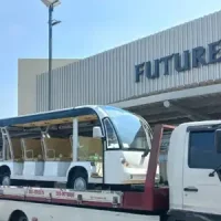 รถชมวิวไฟฟ้า ขนาด 15 ที่นั่ง รุ่น UE-15 สำหรับห้างสรรพสินค้า