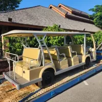 รถชมวิวไฟฟ้าขนาด 15 ที่นั่ง สำหรับลูกค้ากลุ่มรีสอร์ท
